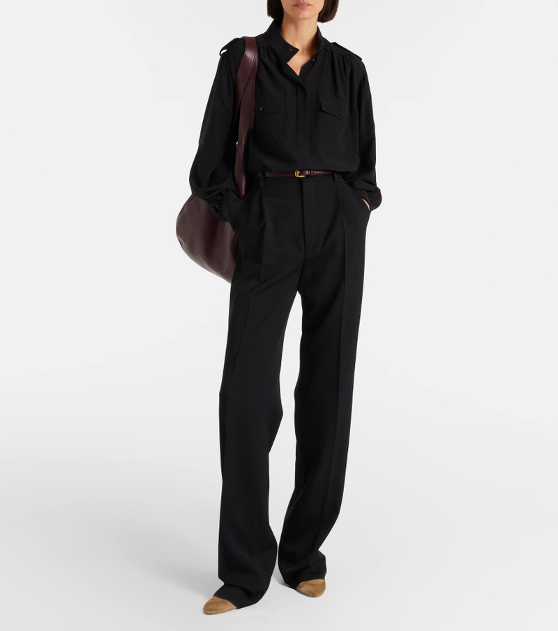 CHRISTEN Elipse 75 calf hair mules outlook