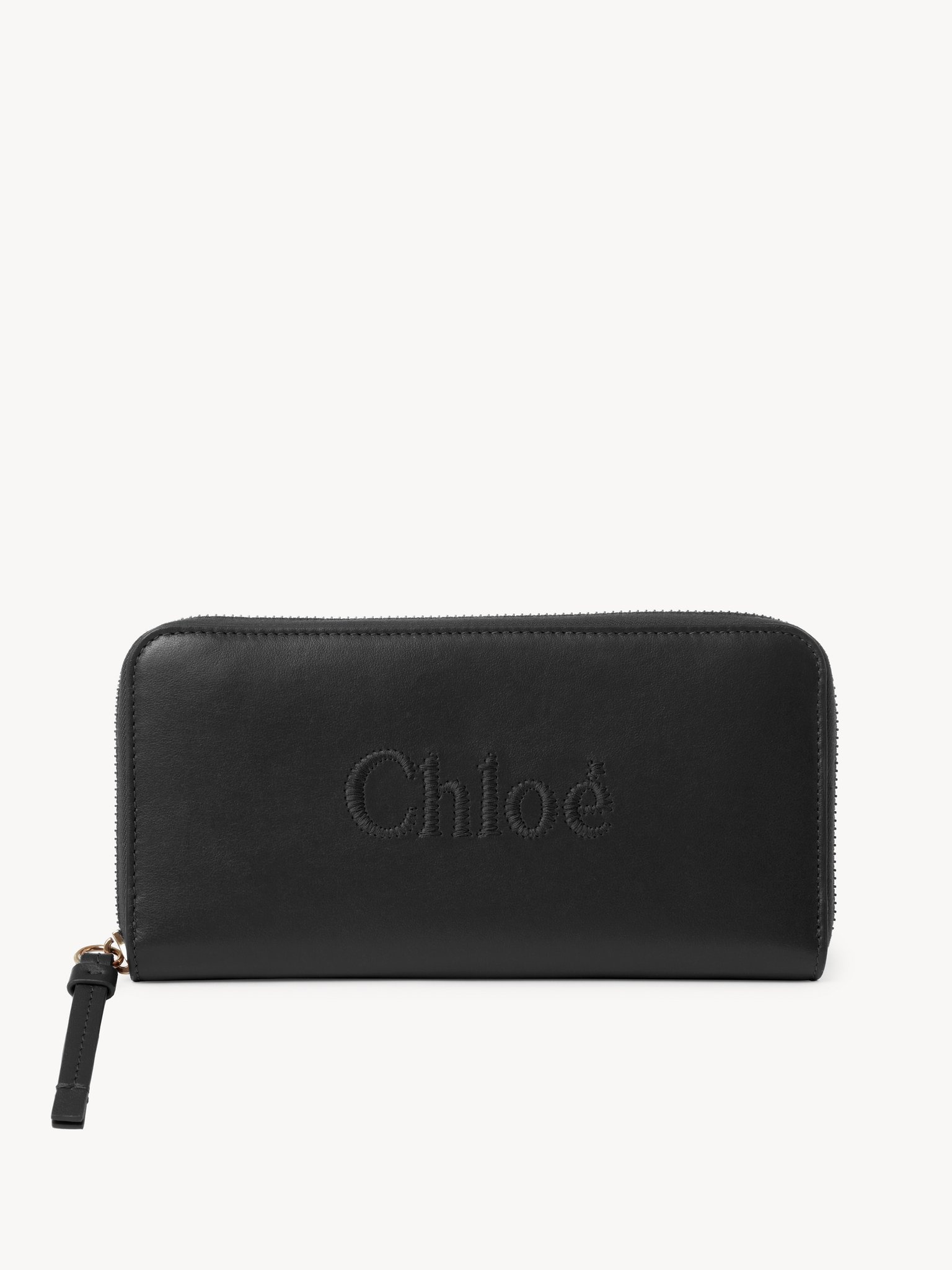 CHLOÉ SENSE ZIPPERED LONG WALLET - 1