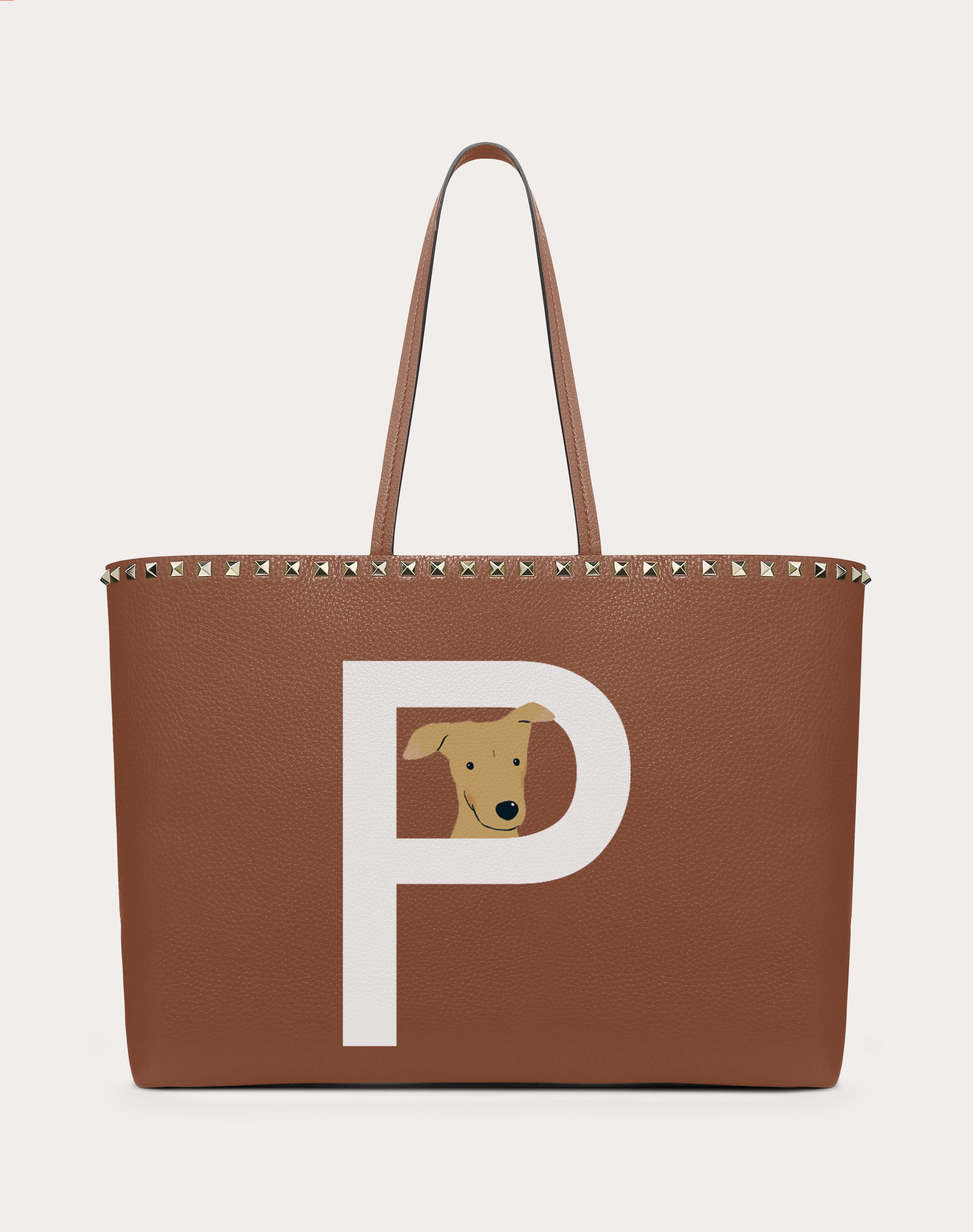 VALENTINO GARAVANI ROCKSTUD PET CUSTOMIZABLE TOTE BAG - 1