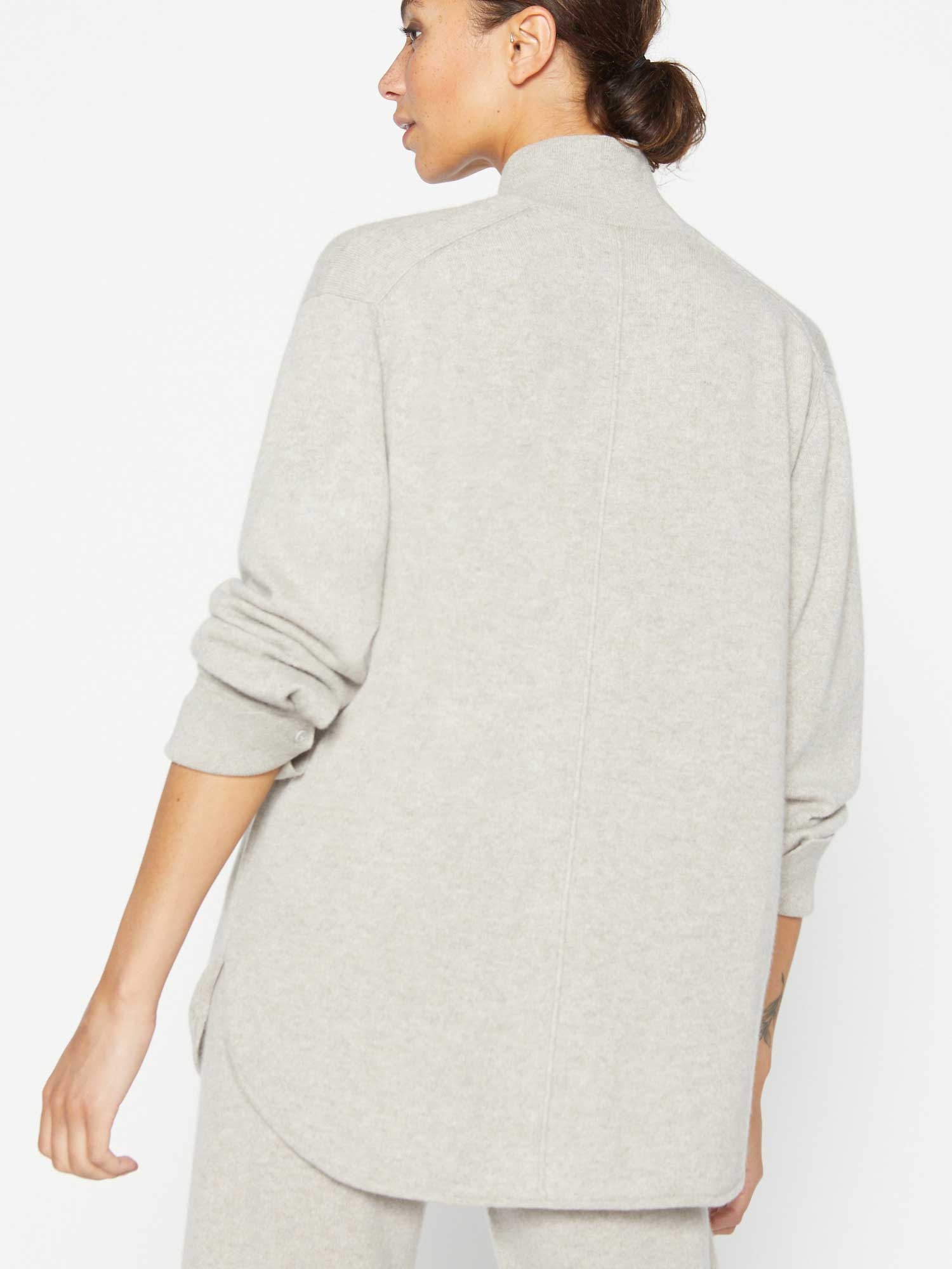 The Andre Luxe Cashmere Shacket - 6