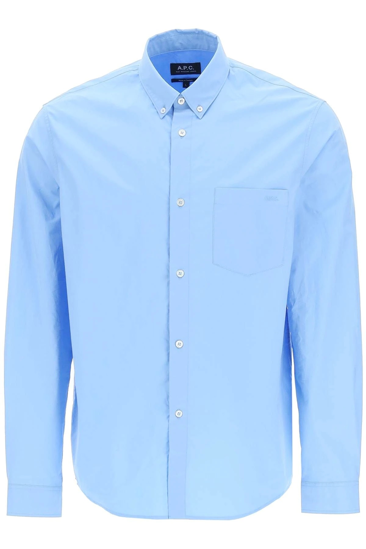 COTTON POPLIN RICHIE SHIRT - 1