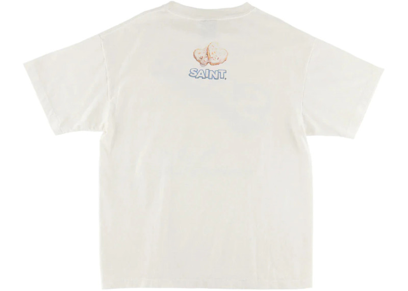 SAINT M×××××× Saint Mxxxxxx Oreo T-Shirt Vintage White outlook