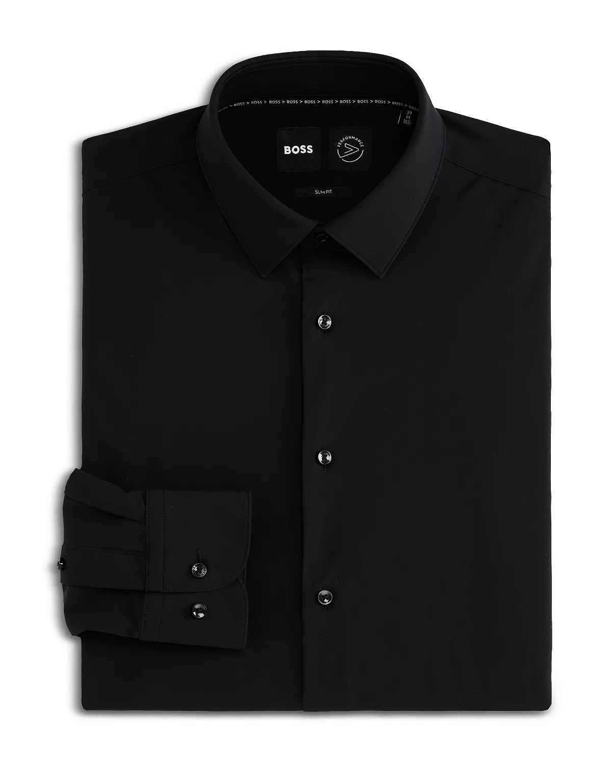 Hank Kent Slim Fit Performance Dress Shirt - 4