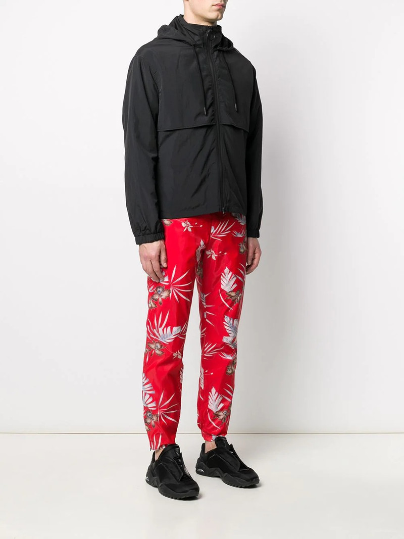rabanne drawstring hooded jacket outlook