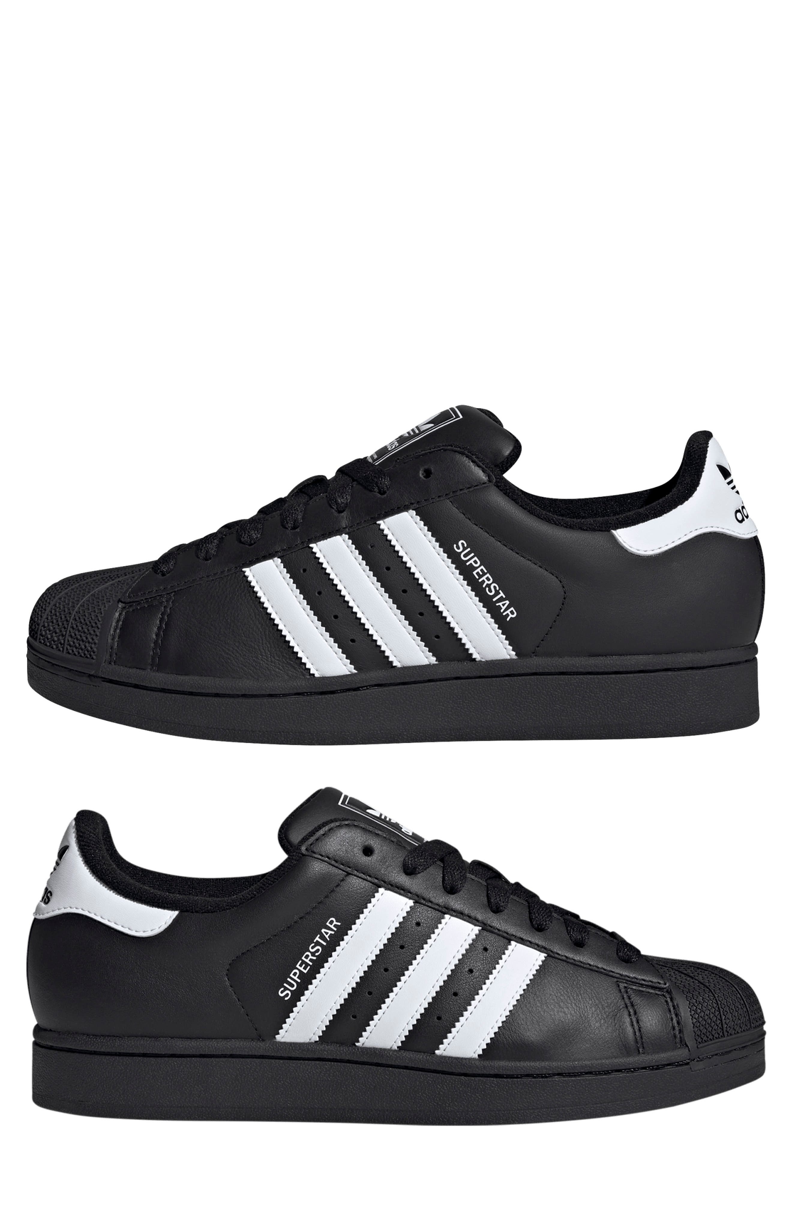 adidas Gender Inclusive Superstar II Sneaker in Black/white at Nordstrom - 9