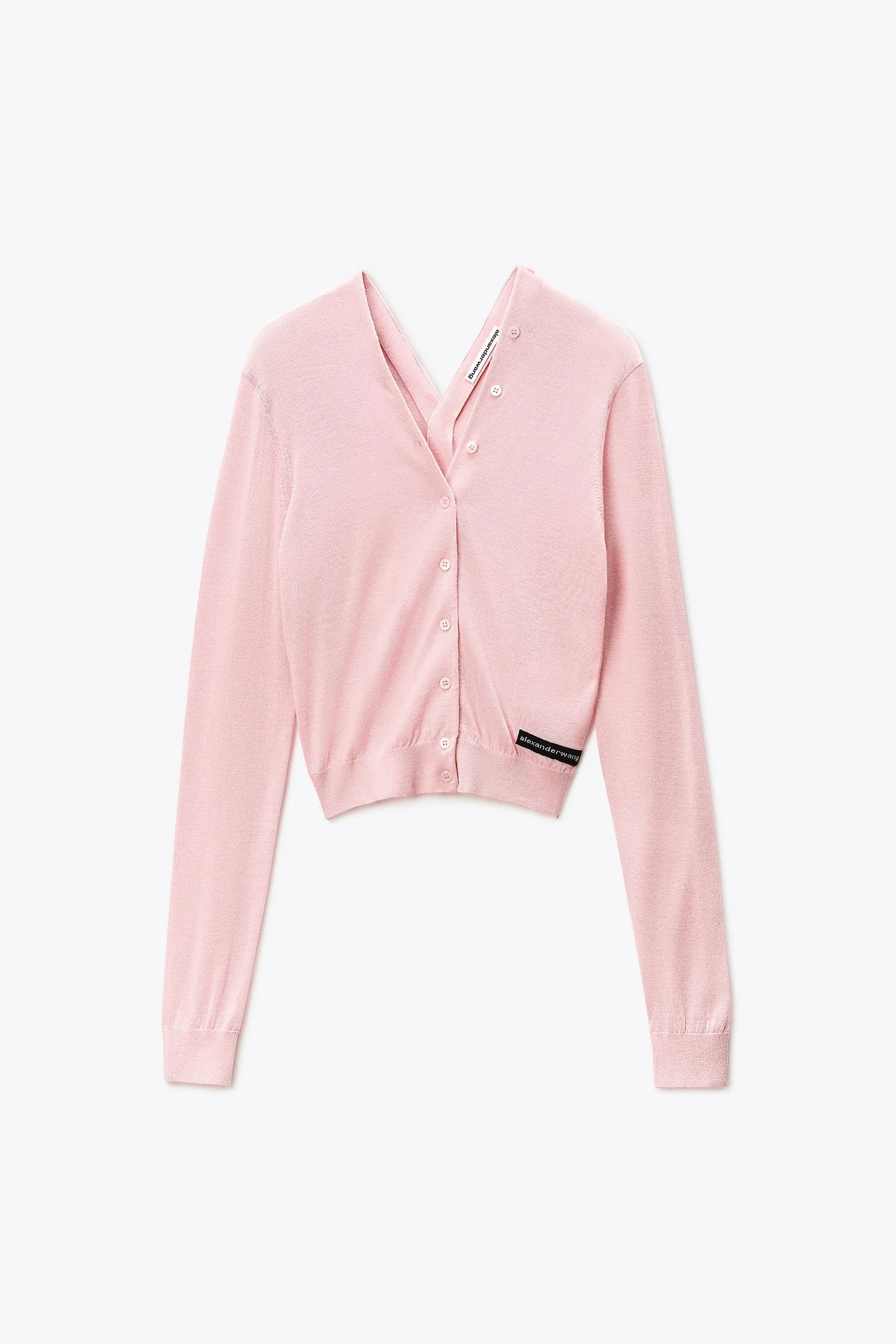 button-front cardigan - 1