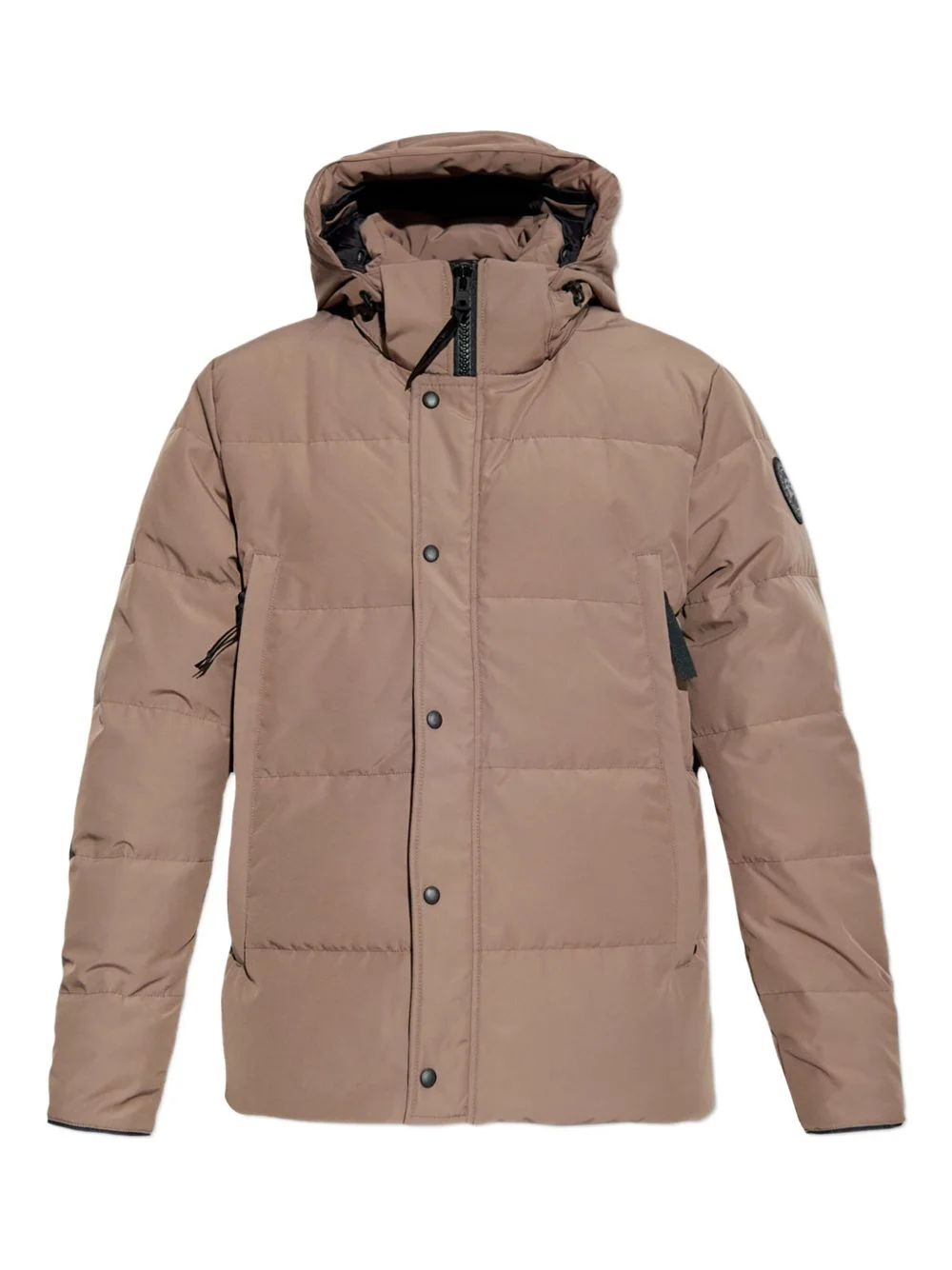hooded padded jacket - 1