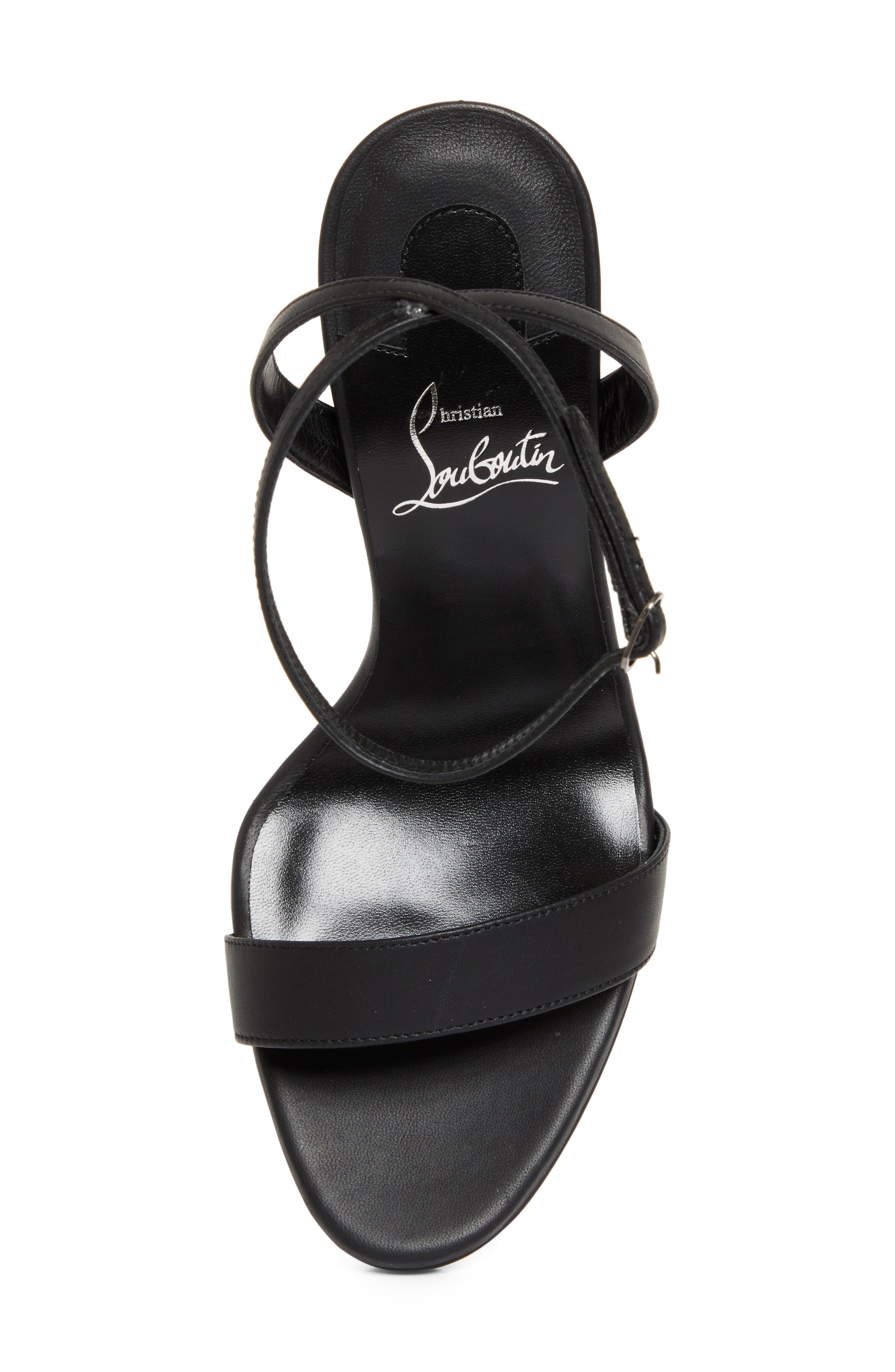 Christian Louboutin Miss Z Queen Sandal in Black/Lin Black at Nordstrom - 5