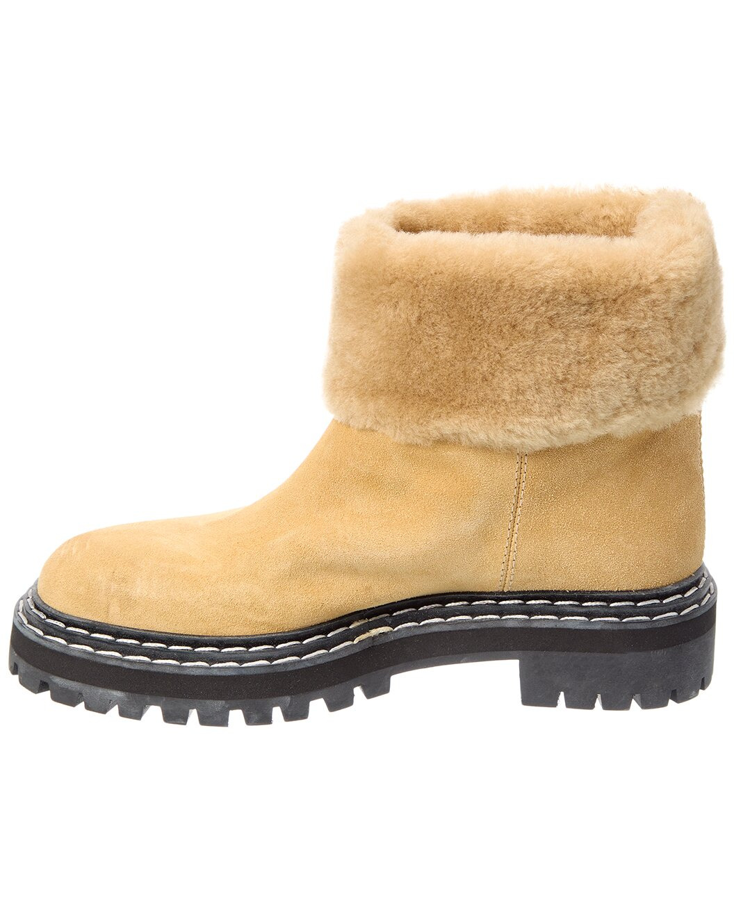 Proenza Schouler Suede & Shearling Boot - 2