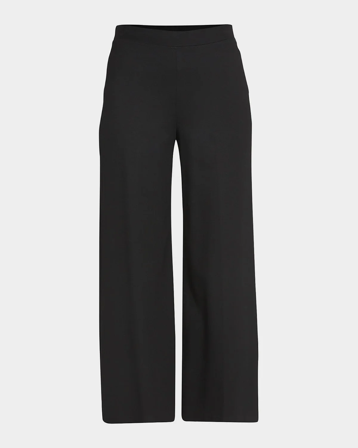Cropped Flare Trousers - 1