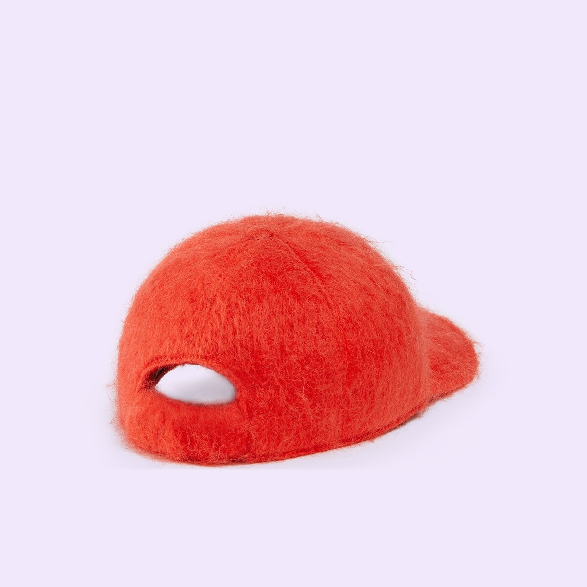 Mohair baseball hat with Double G - 5