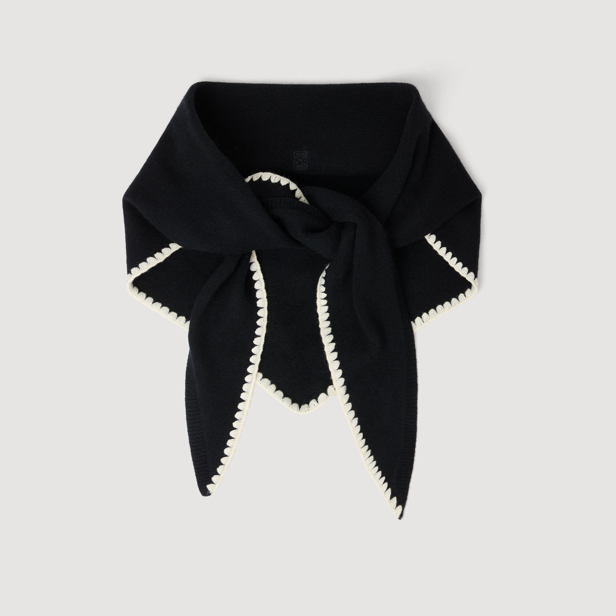 RIBBED WOOL SCARF - 4