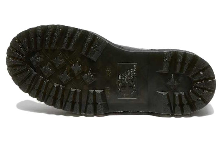 (WMNS) Dr. Martens 2976 Max Distressed Patent Chelsea Platform Boots 'Black' 27796001 - 6