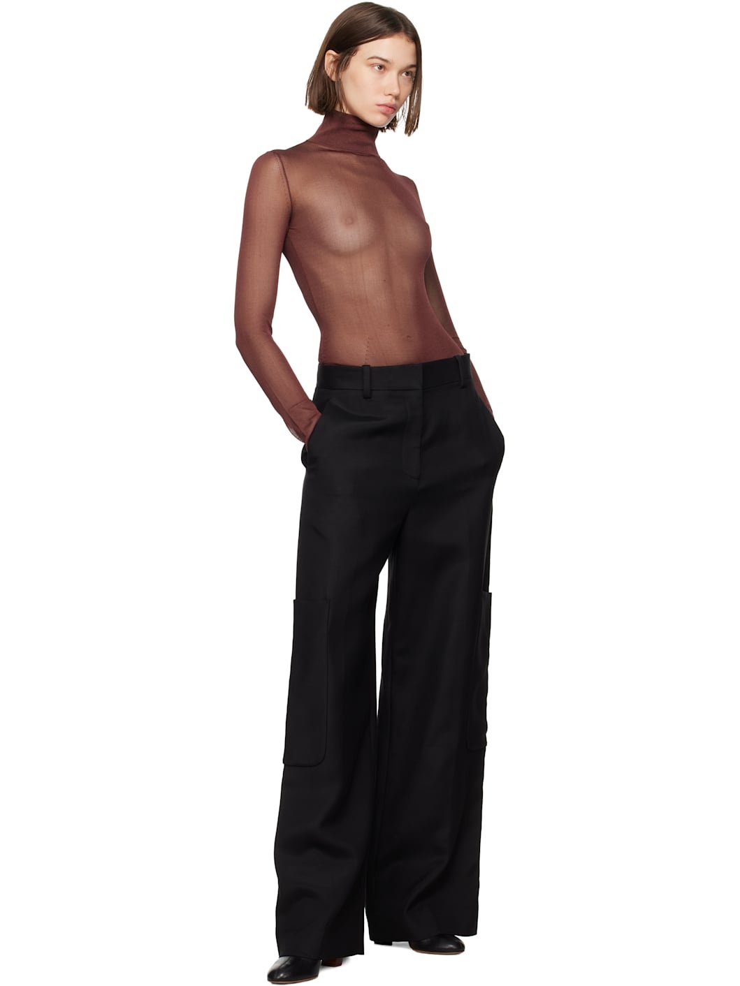 Burgundy Tallin Bodysuit - 5