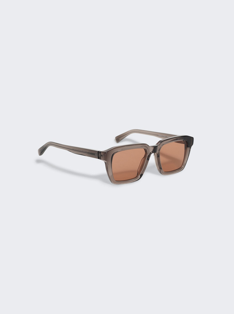MYKITA Soma Sunglasses Clear Ash And Shiny Silver outlook