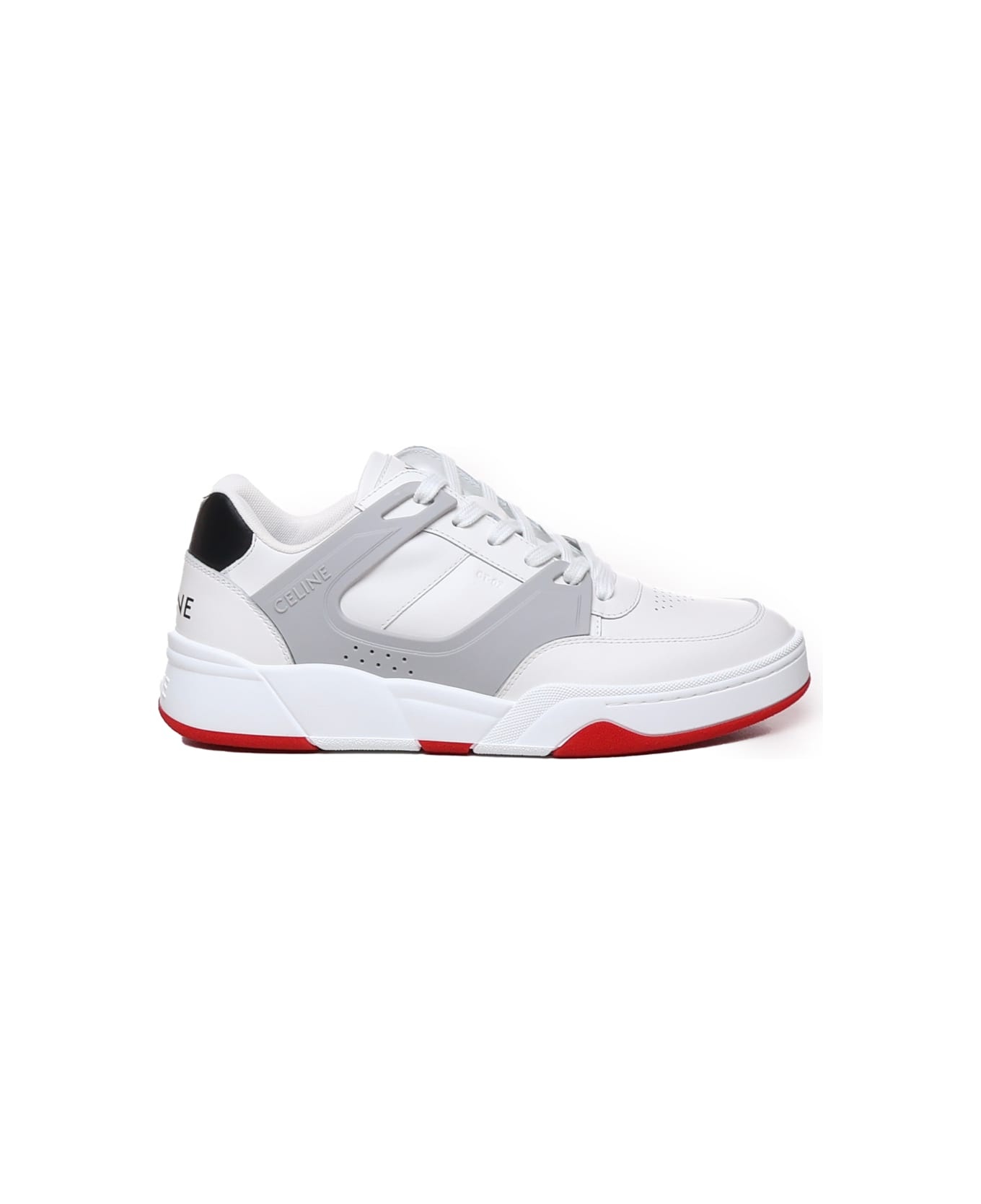 スニーカー CELINE CT-07 SNEAKERS CELINE HOMME CT-07 Rubber-Trimmed Leather Sneakers for Men