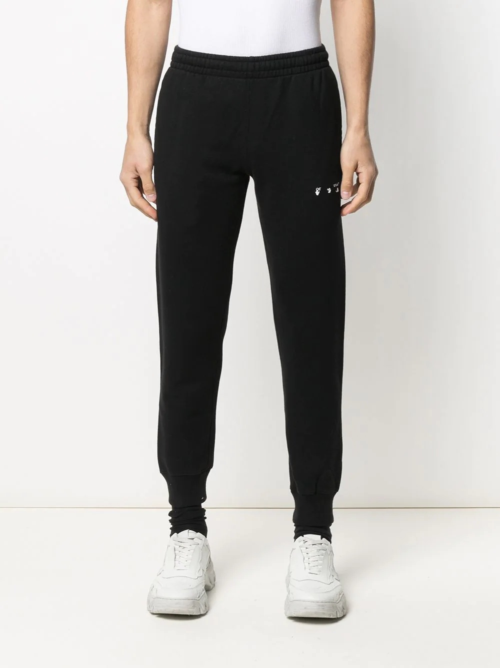 logo-print track pants - 3