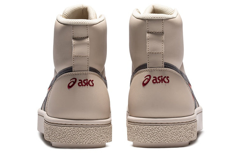 Asics ASICS Unisex Court Trail-Hi High-top Sneakers Gray 1203A180-200 outlook