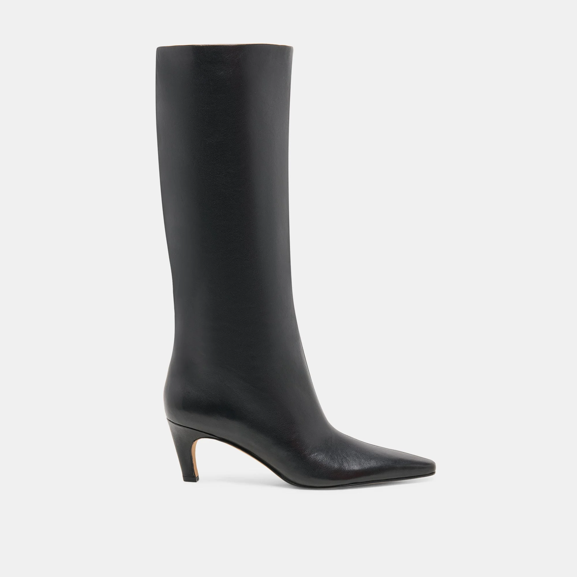 JAZMIN BOOTS BLACK LEATHER - 1