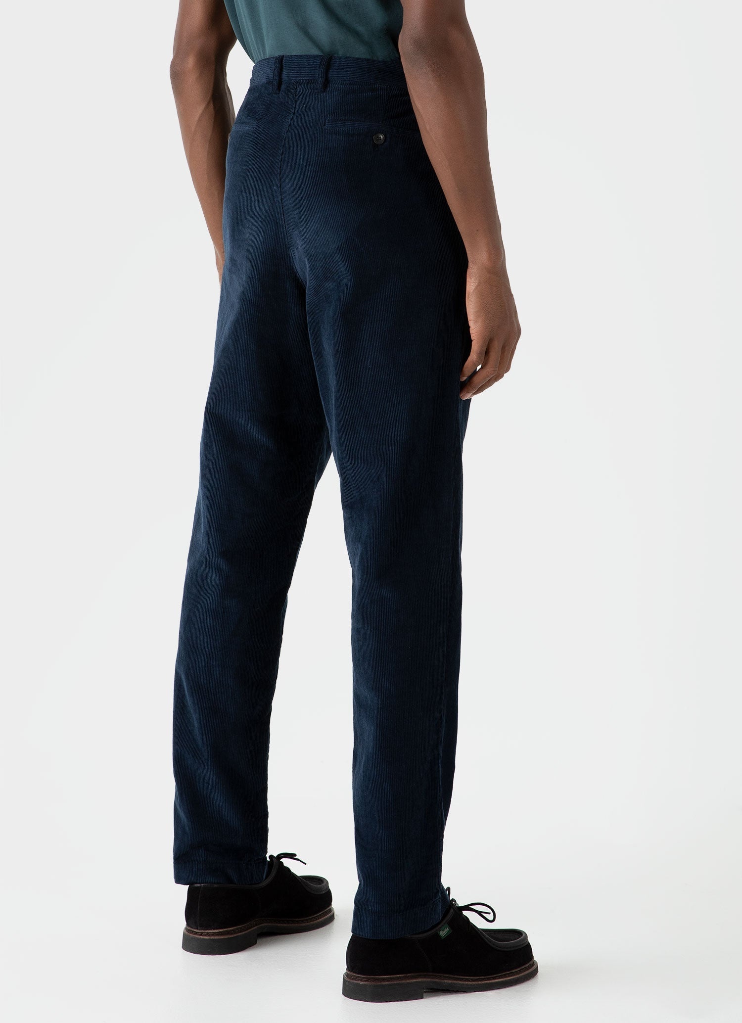 Double Pleat Corduroy Trouser - 4