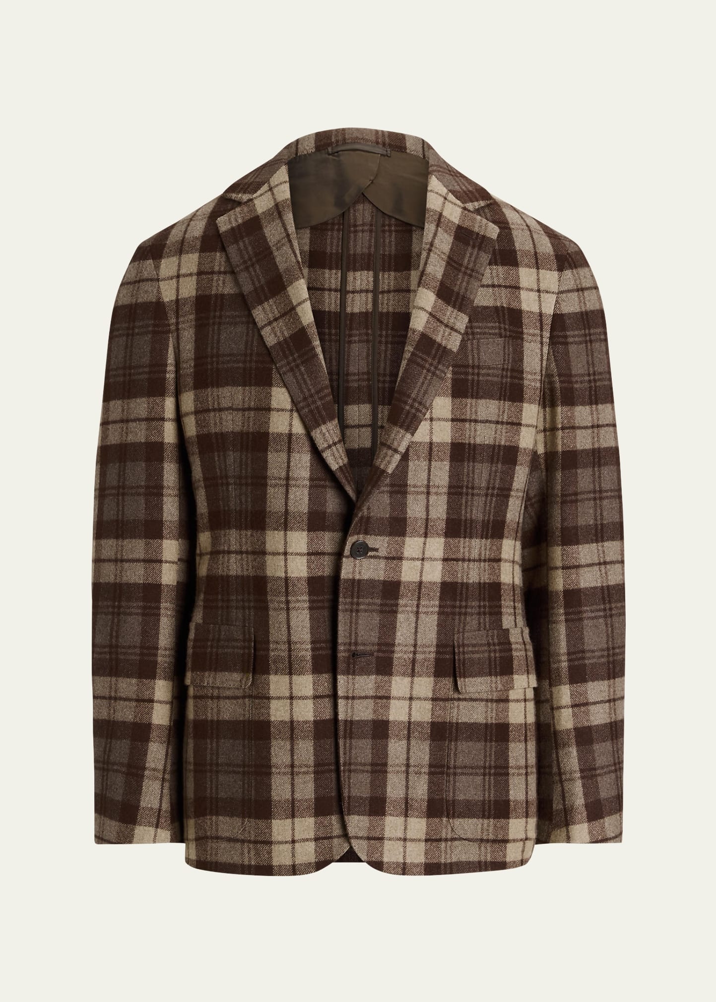 Men's Hadley Cashmere Plaid Sport Coat - 1