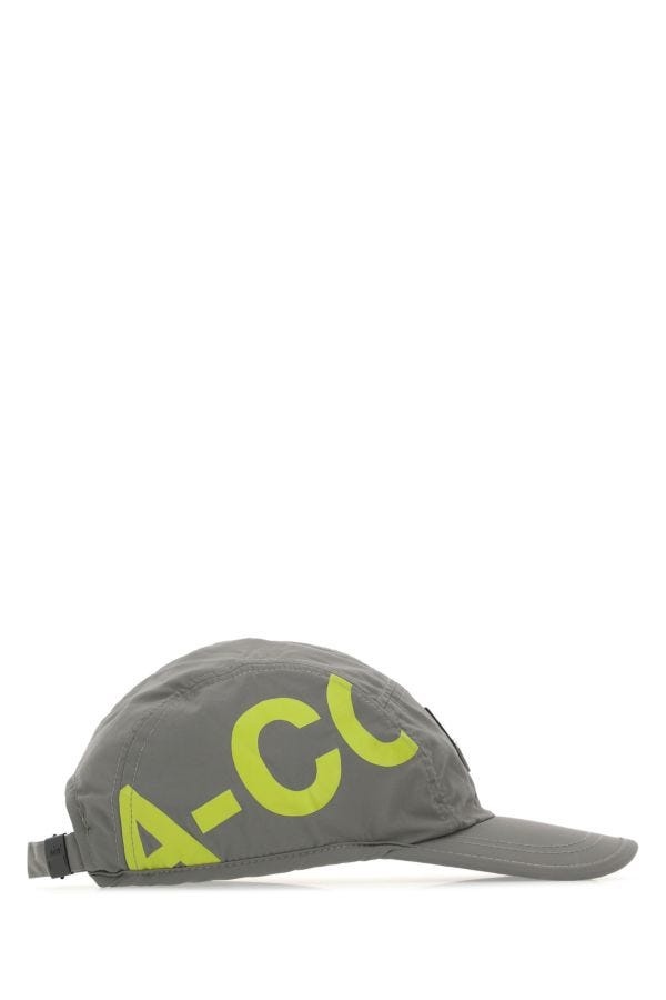 Dark grey nylon baseball cap - 2