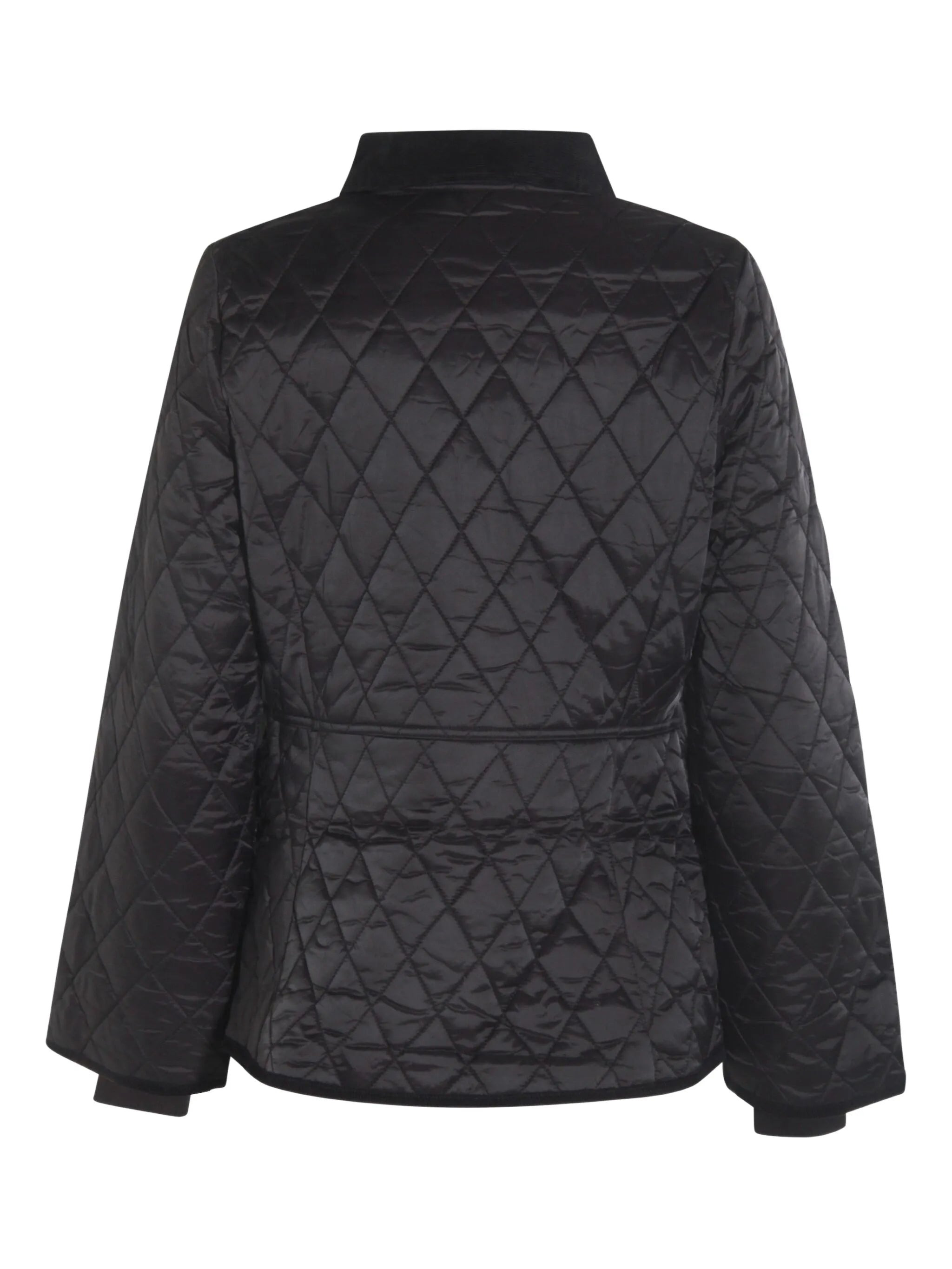 Barbour Diamond-quilted Zip-front Coat - 4