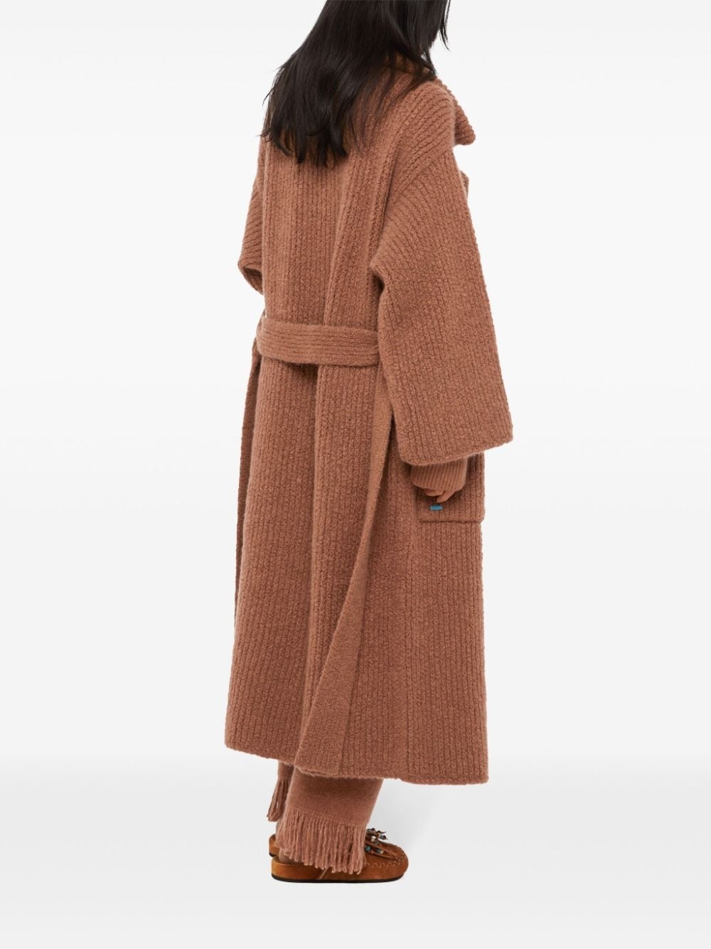 knitted robe coat - 5