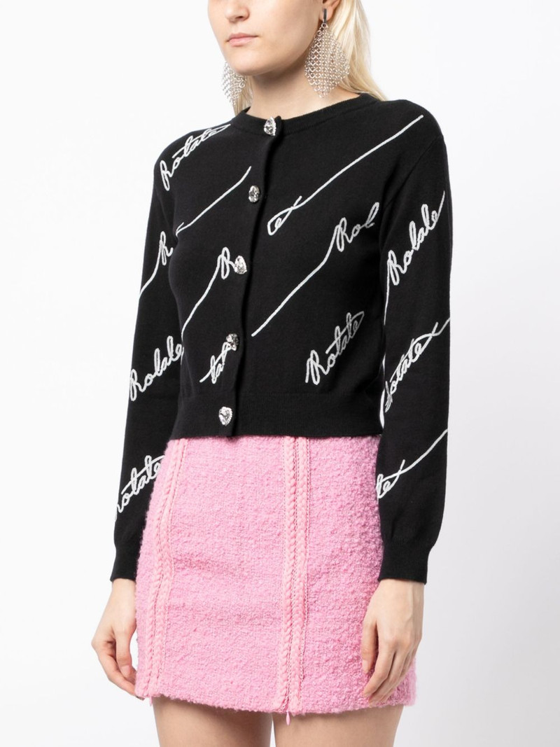 sequin-embellished cardigan 3