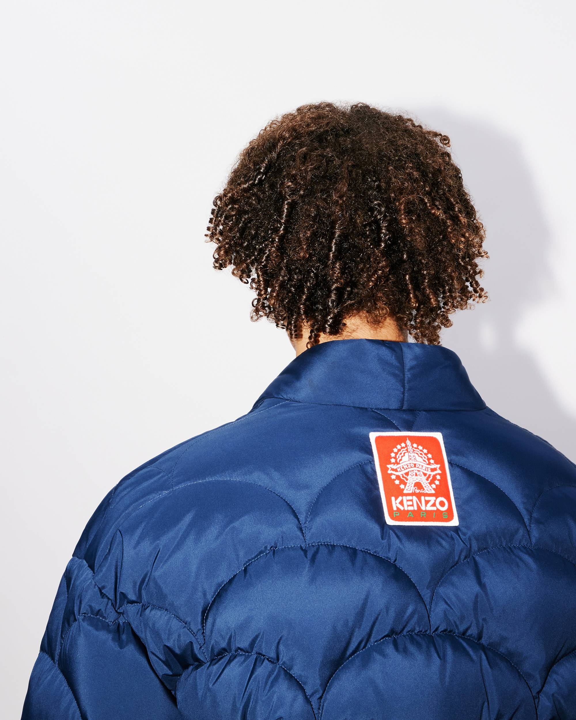 'KENZO Seigaiha' kimono padded coat - 7