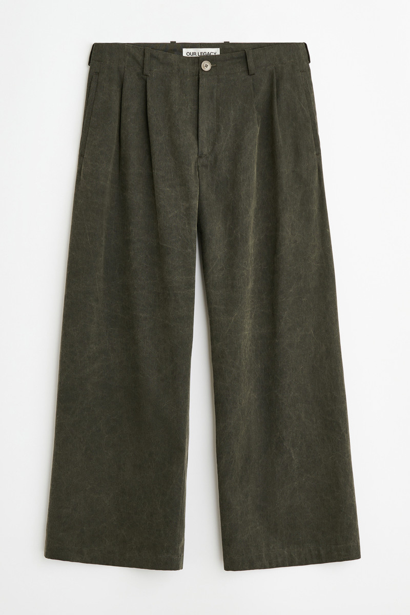Bridge Chino Antique Mudd Coated Sateen 1