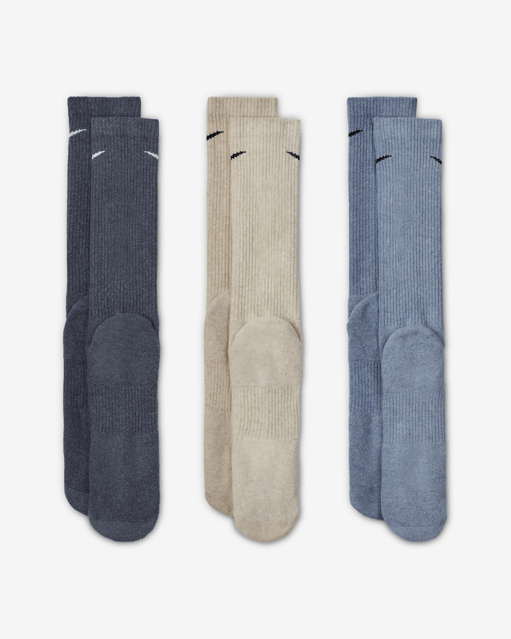 Nike Everyday Plus Cushioned Training Crew Socks (3 Pairs) - 3