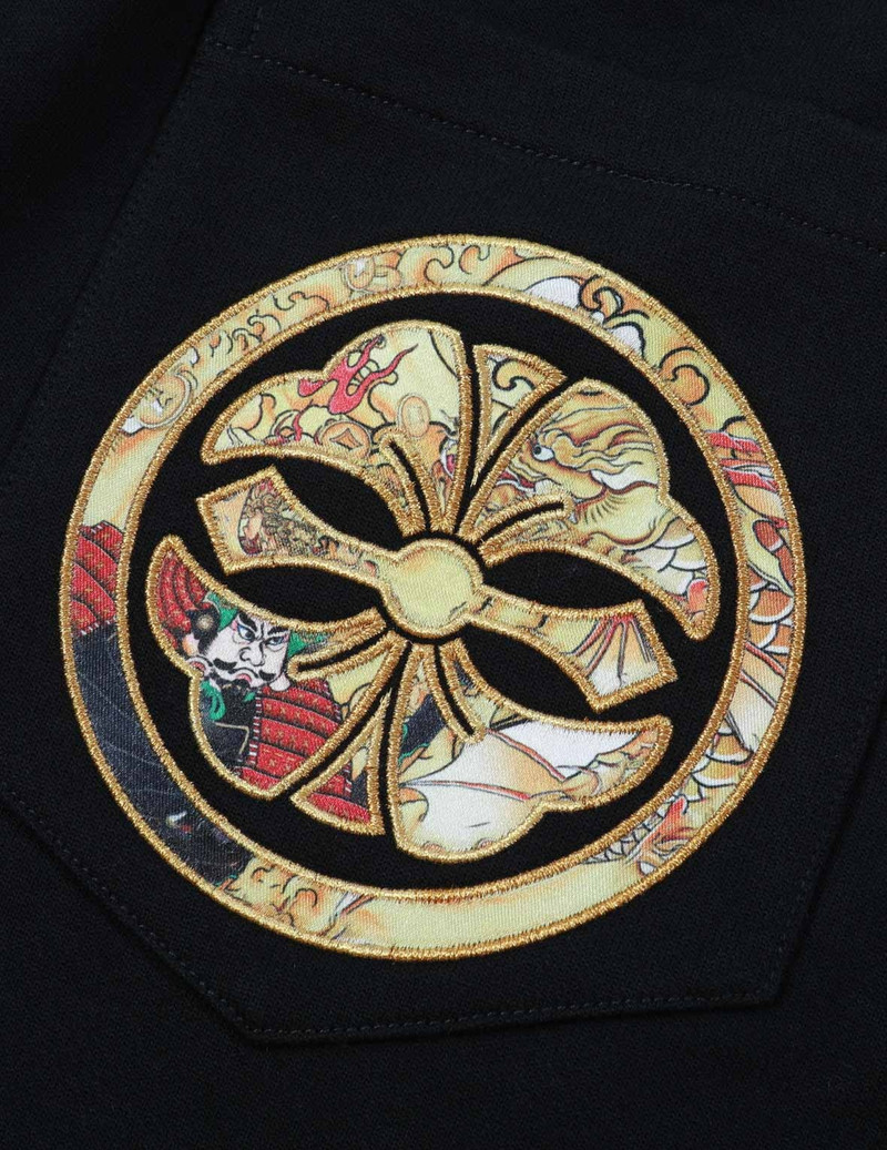 BROCADE APPLIQUÉ MULTI-POCKET SWEATPANTS 10