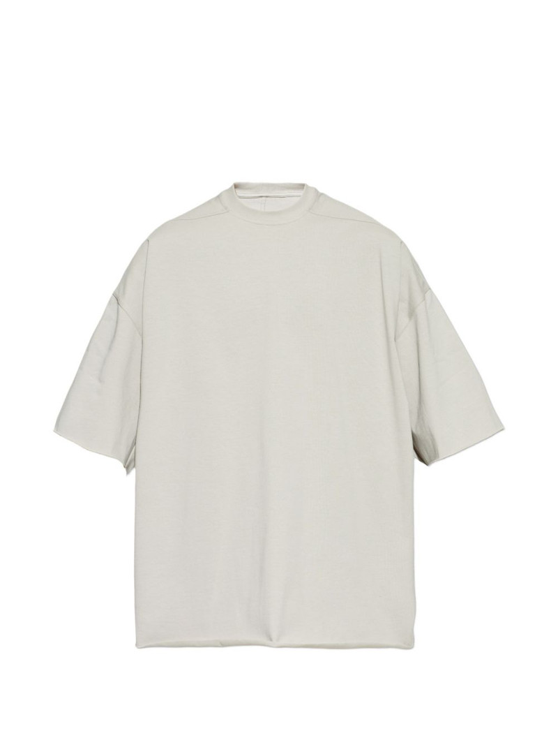 raw-cut short-sleeve T-shirt 1