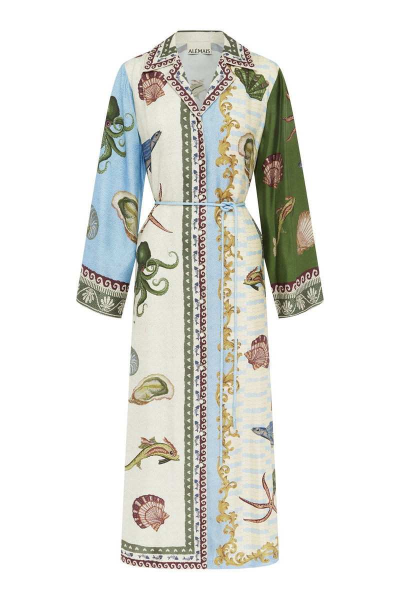 Bath House Silk Shirtdress 1