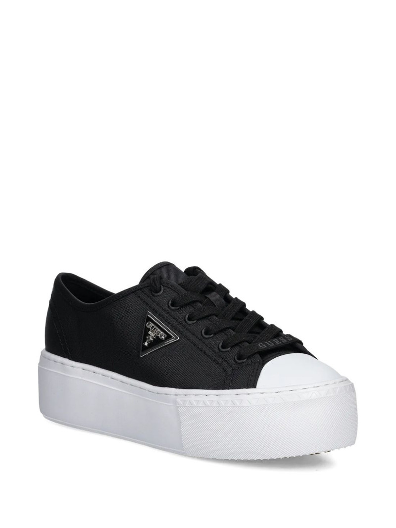 GUESS USA platform logo sneakers outlook