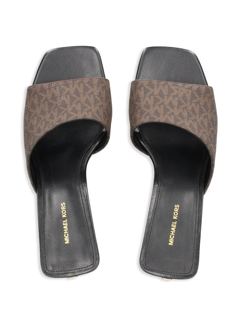 60mm monogram-print sandals 4