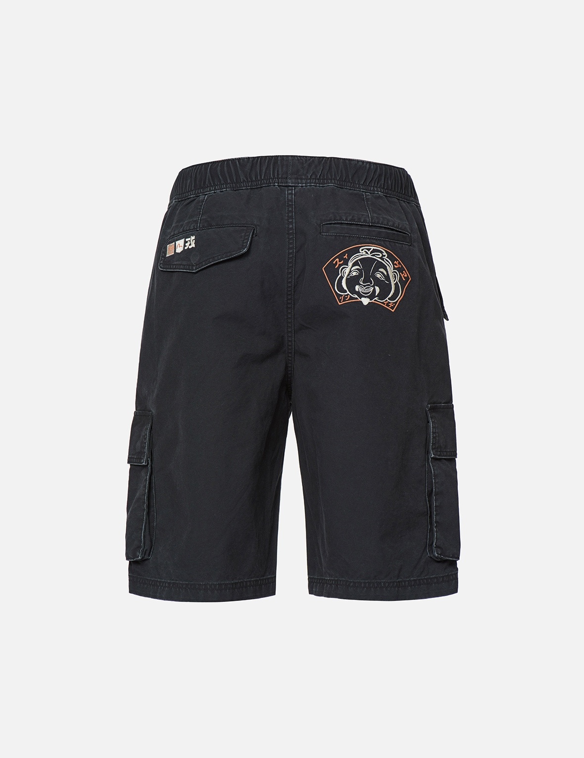 GODHEAD EMBROIDERY CARGO SHORTS - 2