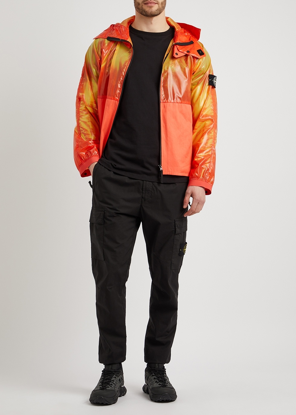 Stone Island 41599 HEAT REACTIVE LAMY WITH COTTON LINEN TELA