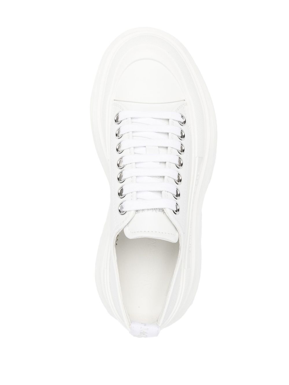 chunky-sole lace-up sneakers - 4