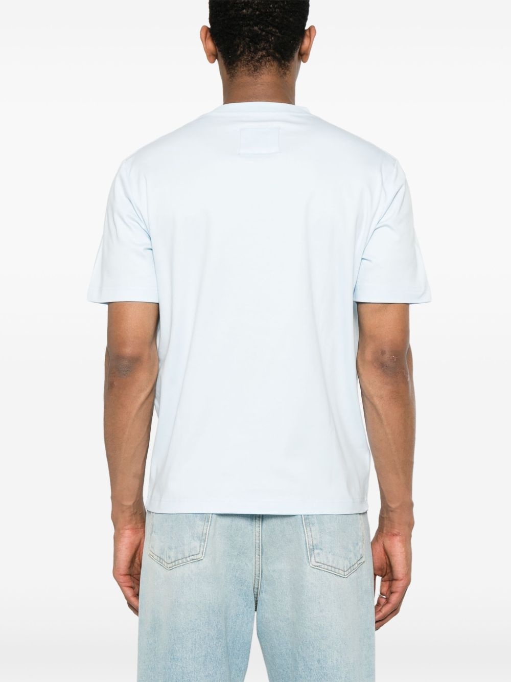 logo-embroidered T-shirt - 3