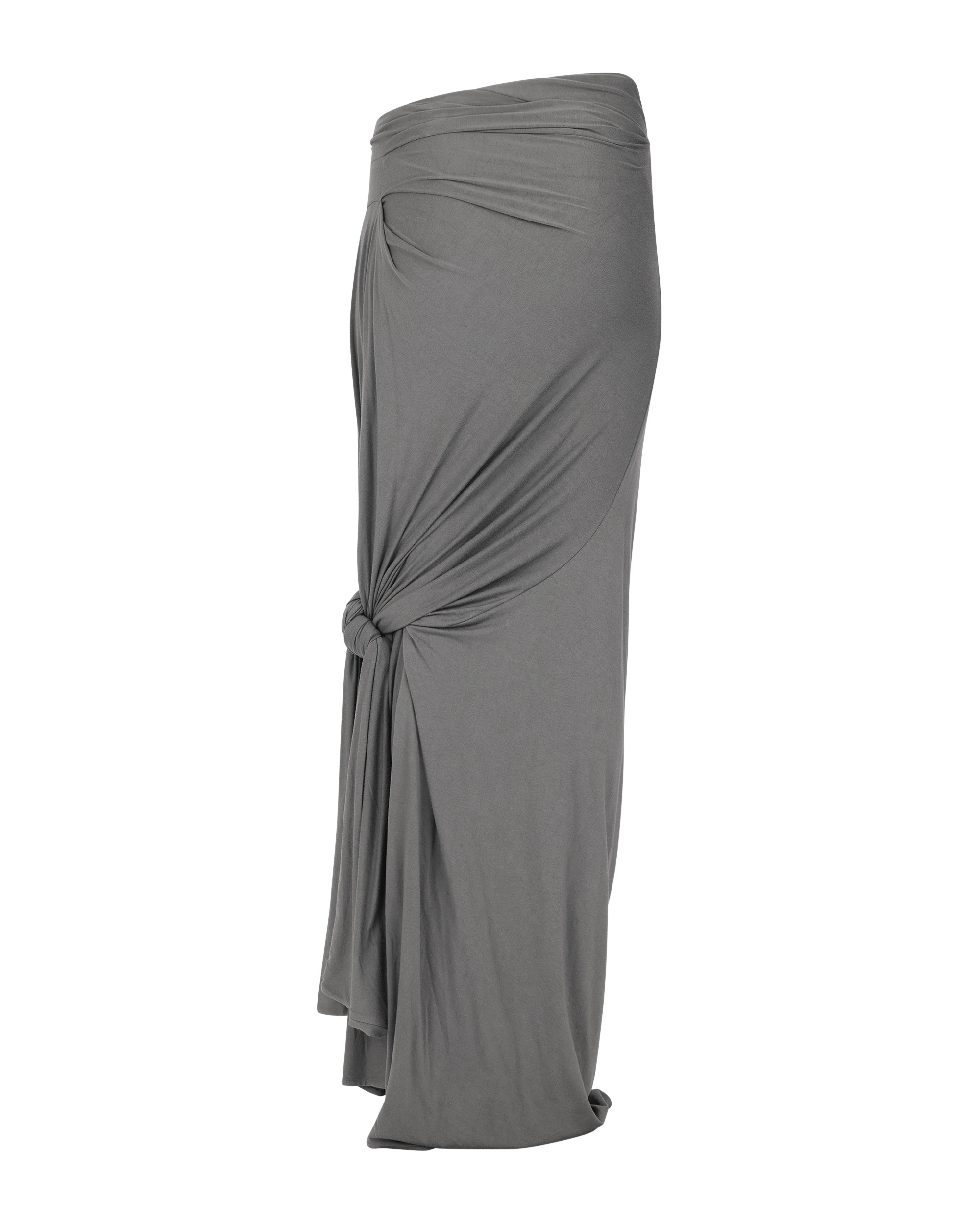 LUMIERE SCARF SKIRT DEEP GREY - 2