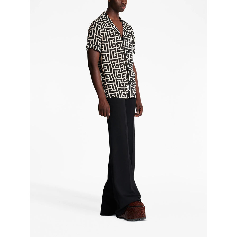 Balmain Black Shirts Men - 6