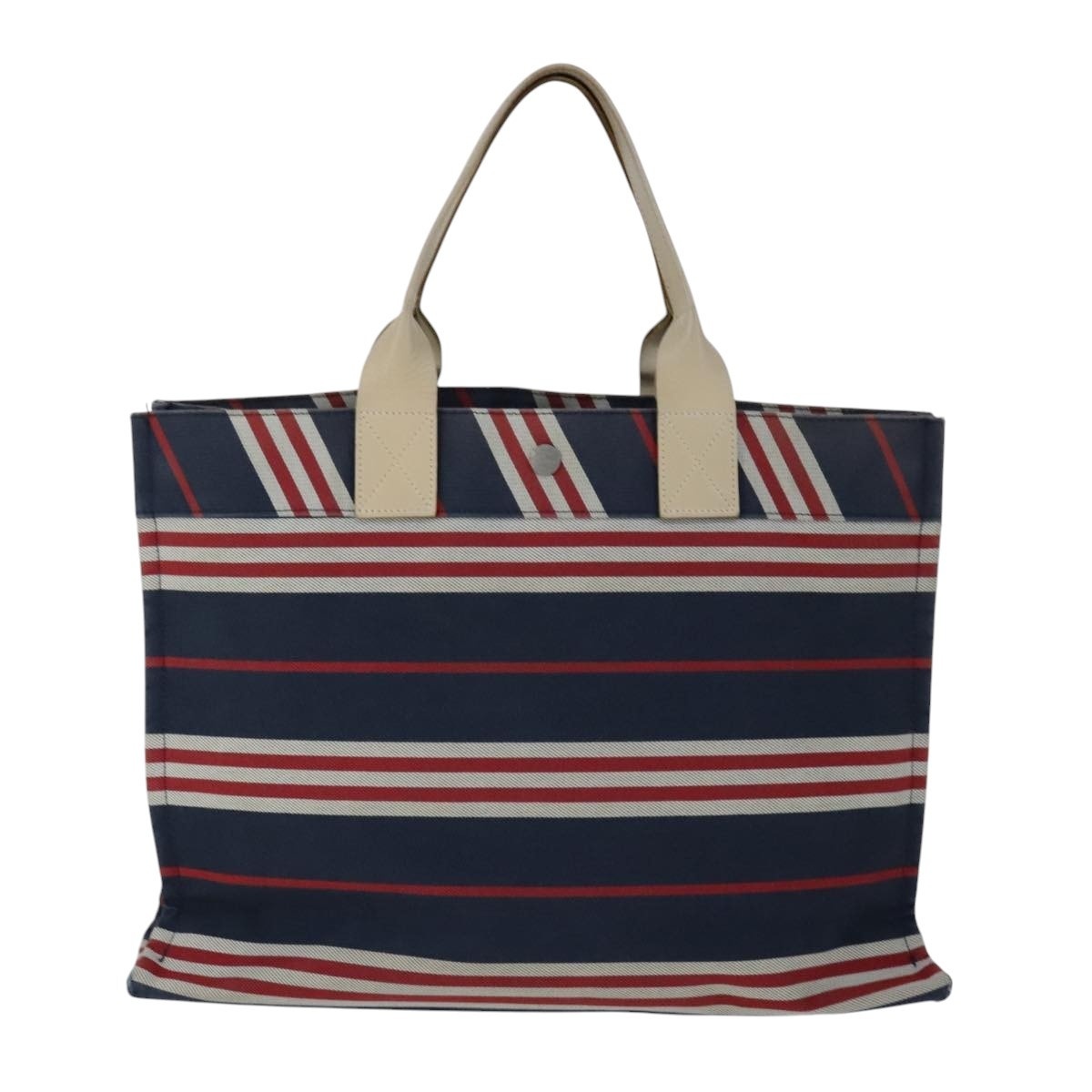 Burberry Blue Label Tote Bag Canvas Navy - 2