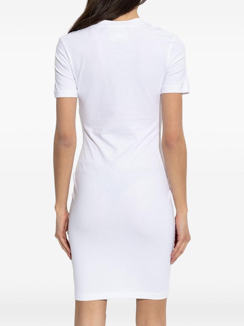 short-sleeve logo dress 4