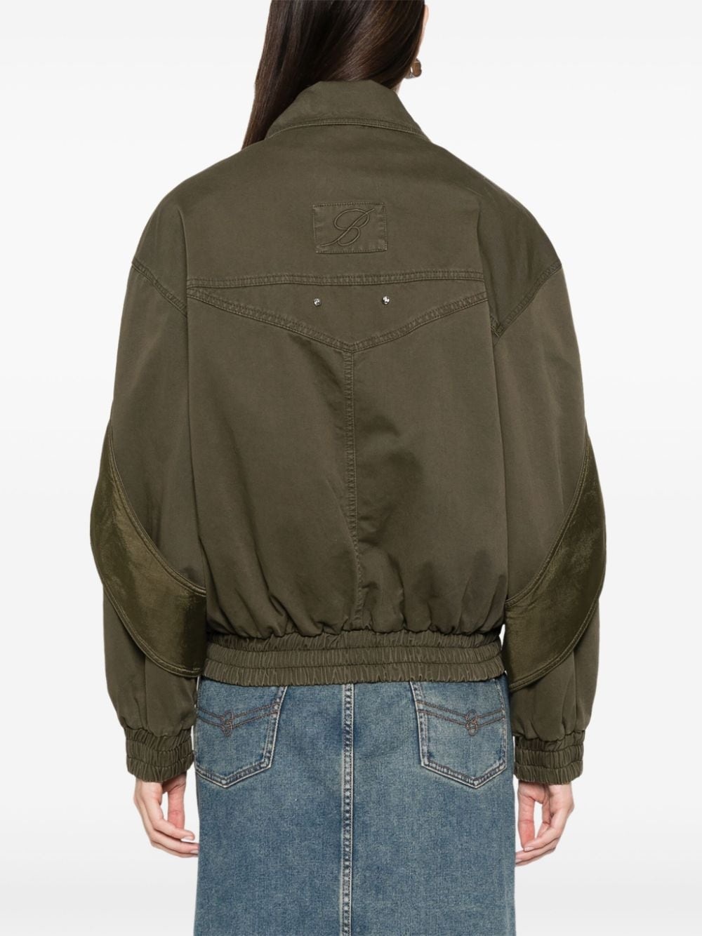 satin-inserts bomber jackets - 4