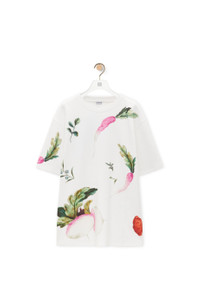 【LOEWE】 Floral cotton-blend T-shirt Floral cotton-blend T-shirt in multicoloured - Loewe | Mytheresa