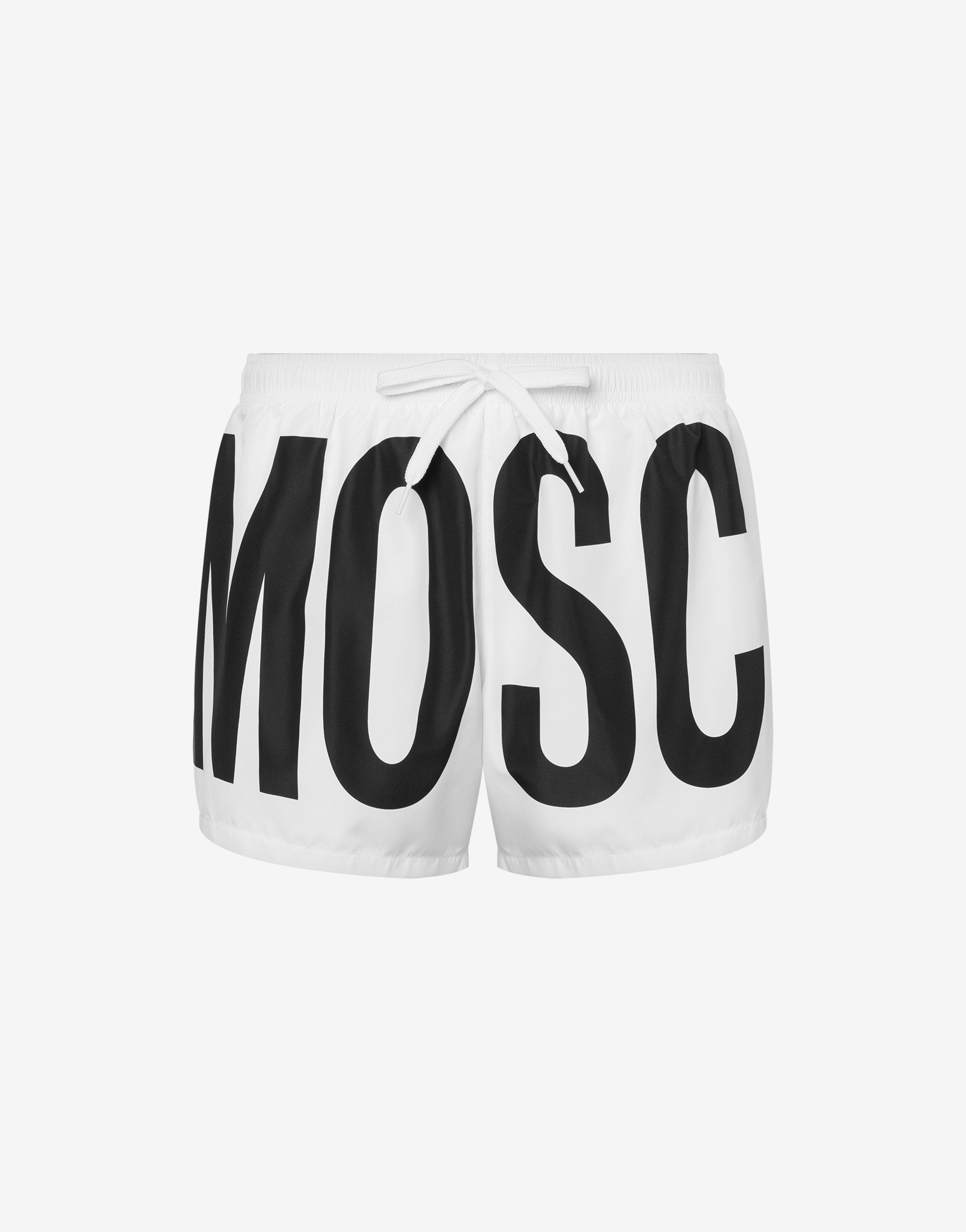 MAXI LOGO NYLON SWIM TRUNKS - 1