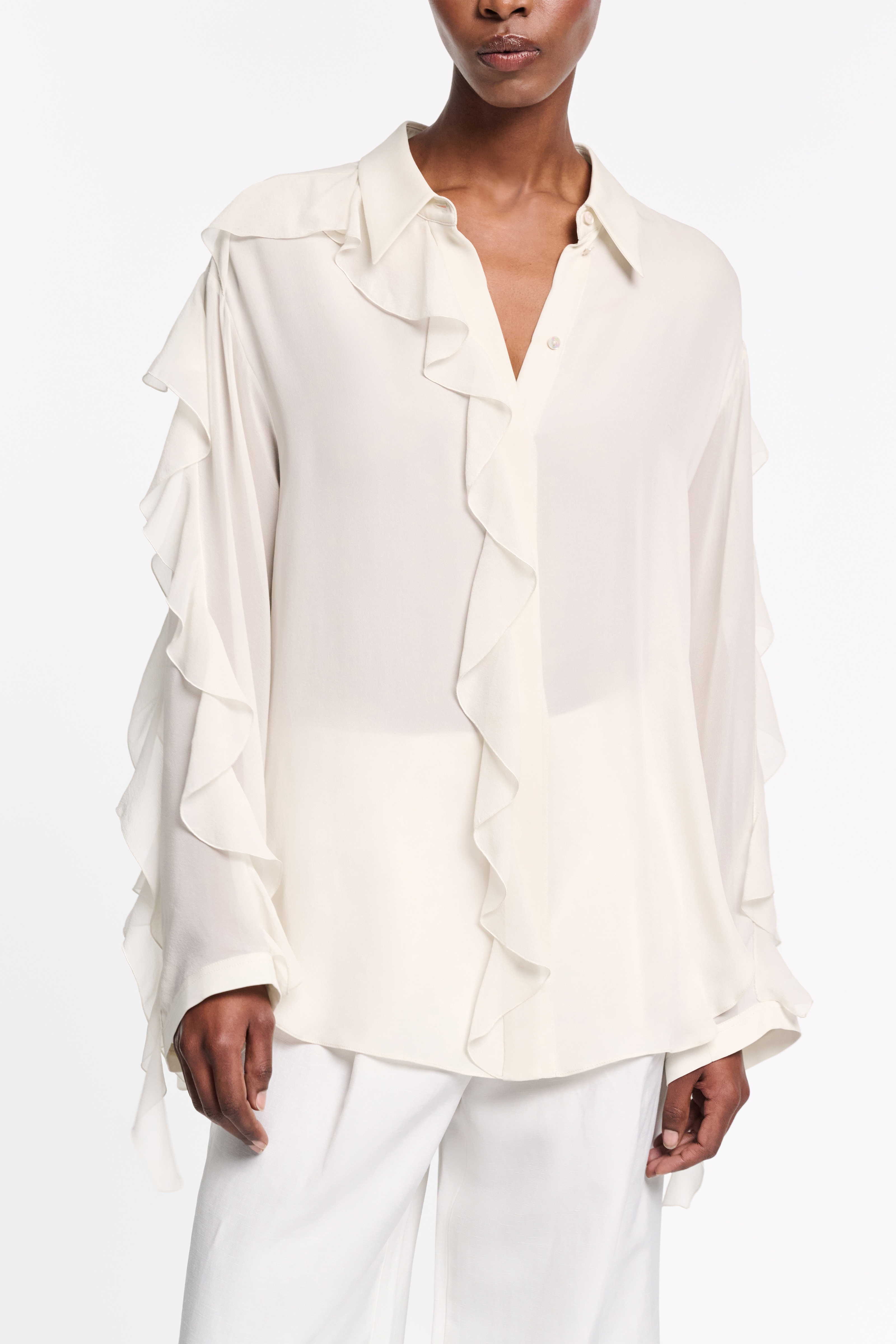 SHEER TWIST I blouse - 4