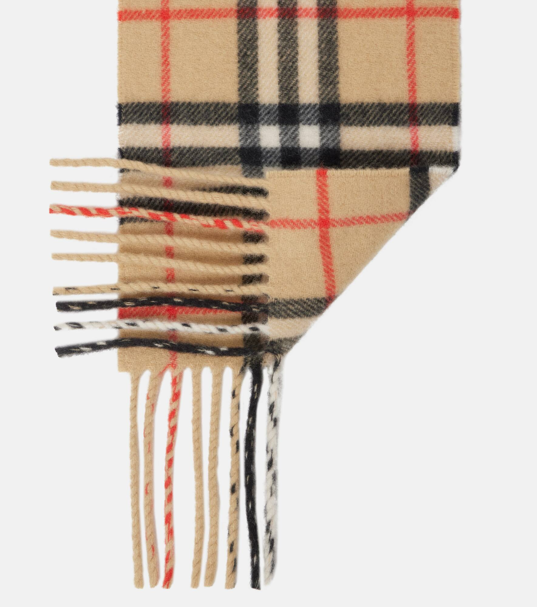 Burberry Check cashmere scarf - 5